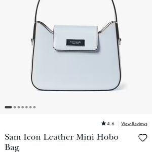 Kate Spade Sam Icon Leather Mini hobo